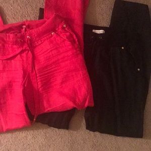 Bundle Guess linen pants size M